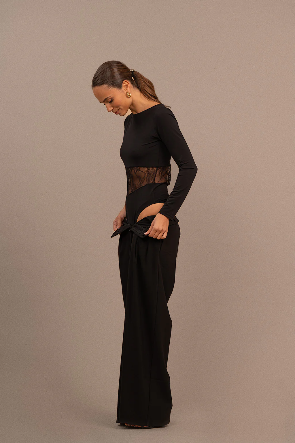 Body Ebona dentelle noir - Image 3