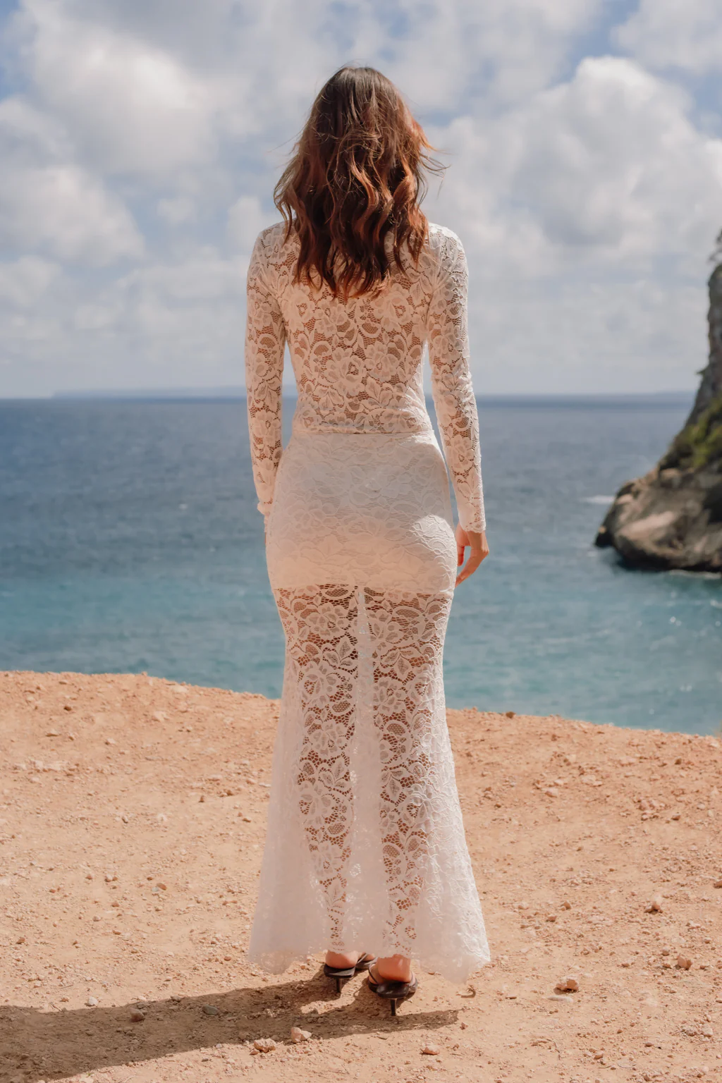 Jupe sophistiquée dentelle - Image 3