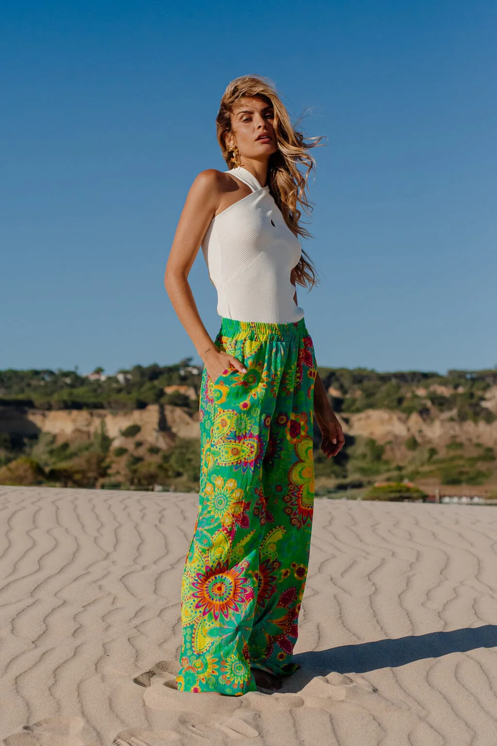 Pantalon Astre vert - Image 3