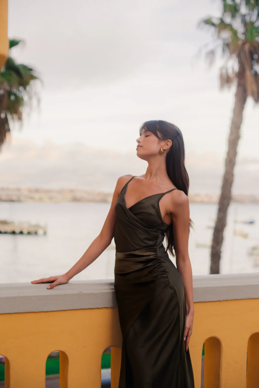 Robe Délicatesse kaki - Image 6