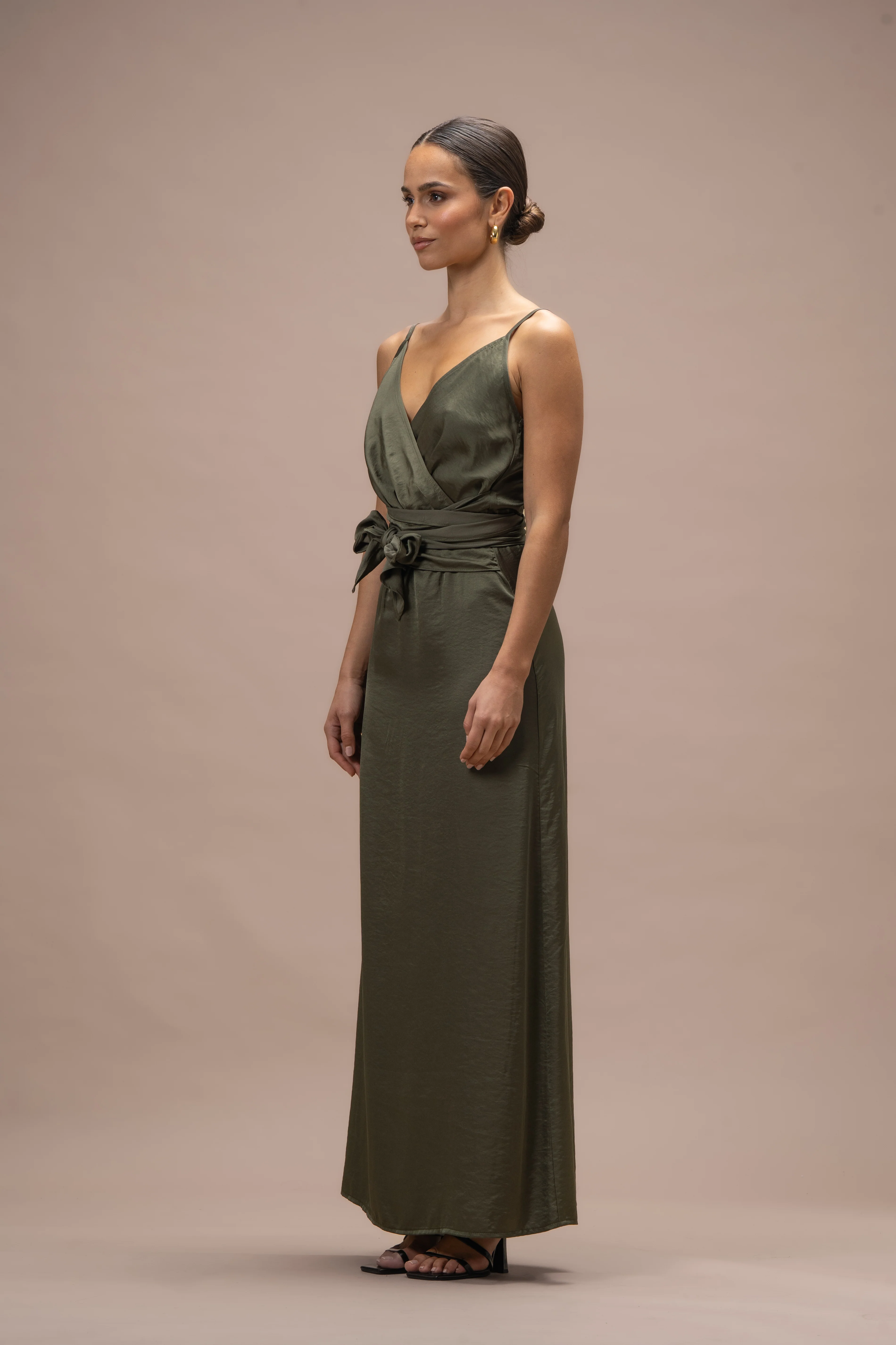 Robe Fascination kaki - Image 3