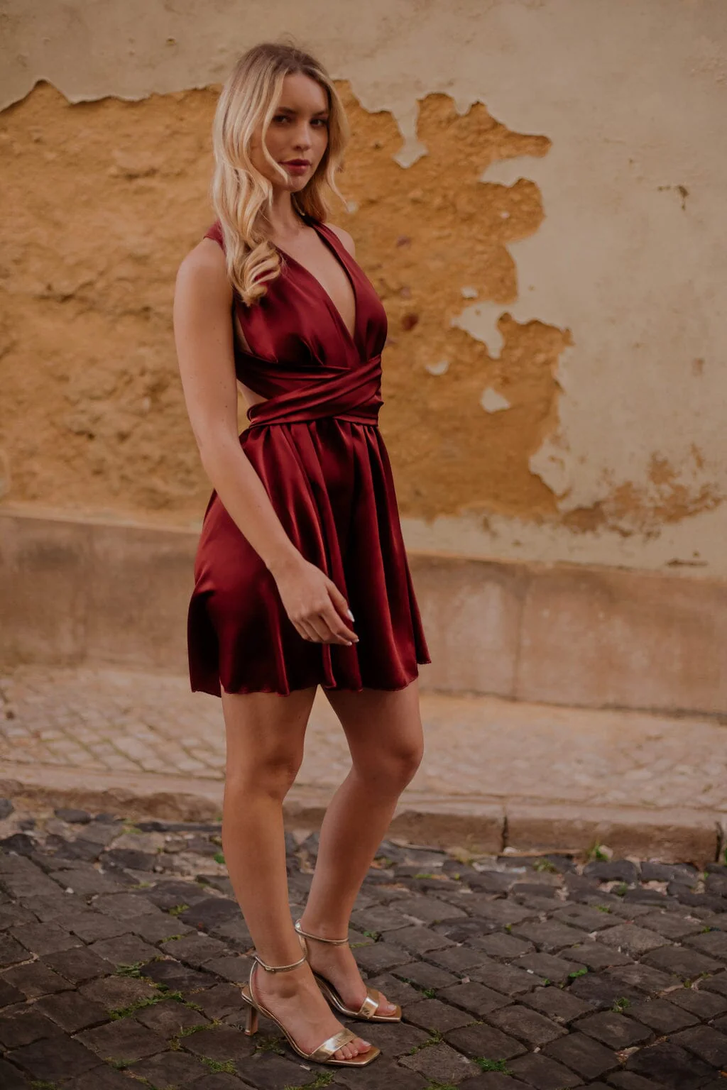 Robe Lignée multiposition brique - Image 6